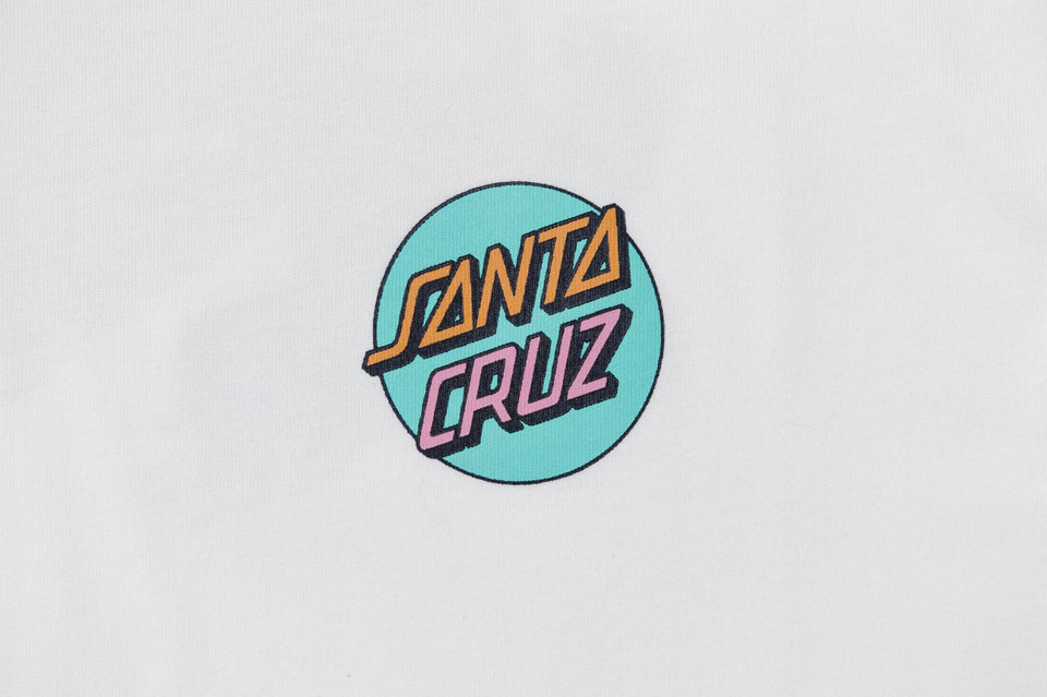 コットン Tシャツ Santa Cruz サンタクルーズ Screaming Hand ホワイト