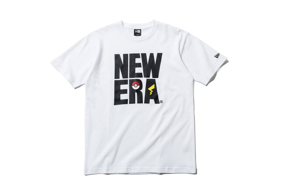 コットン Tシャツ ポケモン スクエア ニューエラ ホワイト