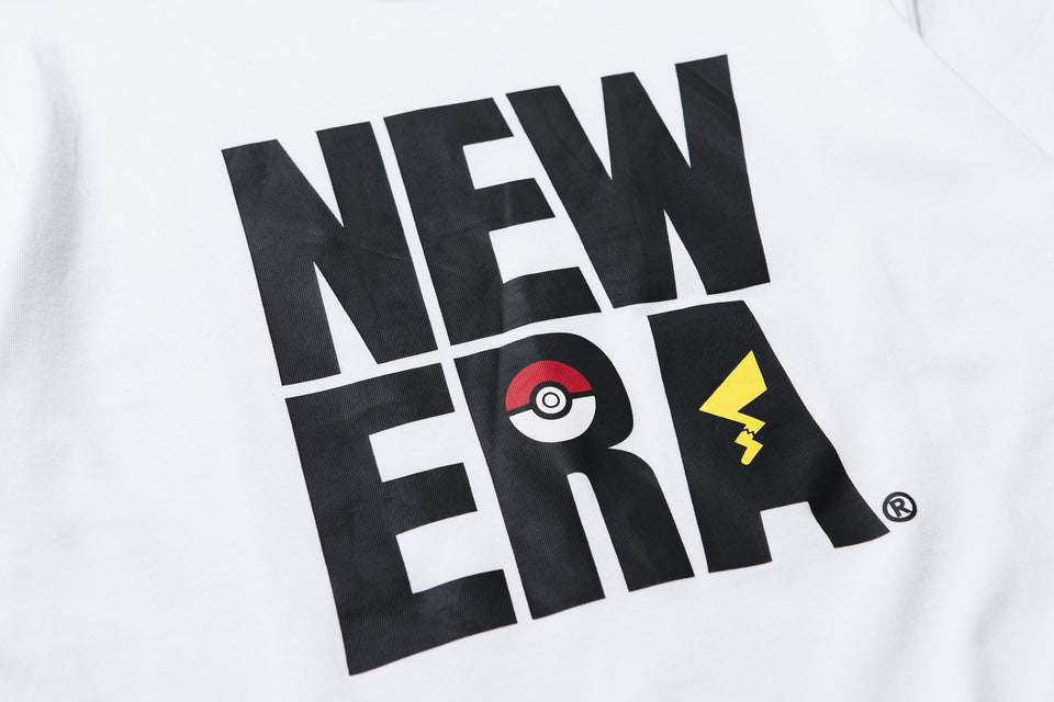 コットン Tシャツ ポケモン スクエア ニューエラ ホワイト