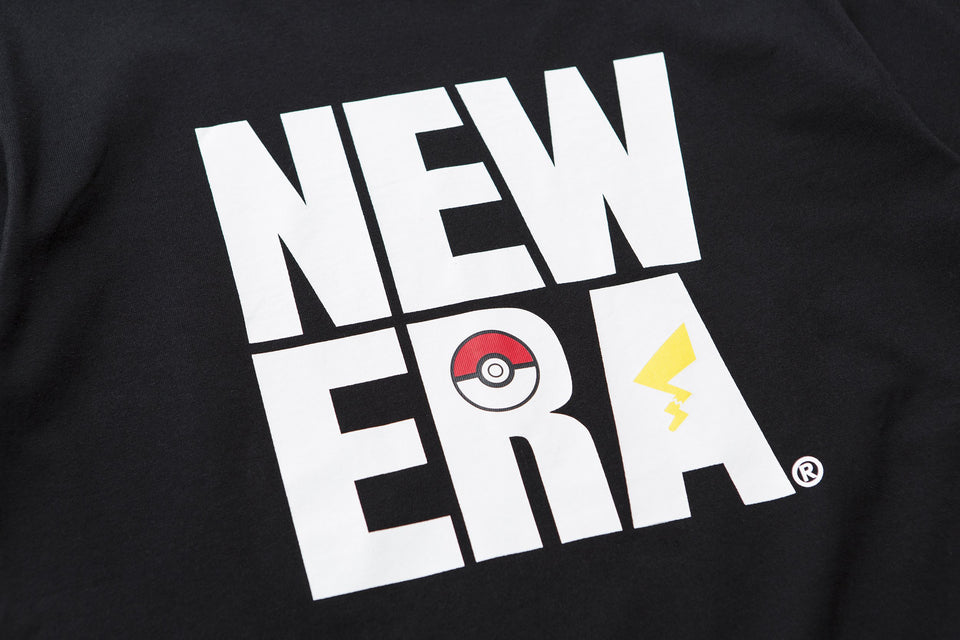 コットン Tシャツ ポケモン スクエア ニューエラ ブラック