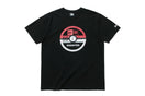 コットン Tシャツ ポケモン モンスターボール バイザーステッカー ブラック