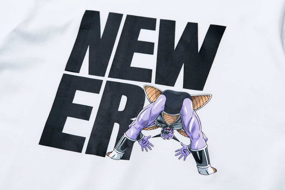 コットン Tシャツ ドラゴンボールZ ギニュー スクエアニューエラ ホワイト