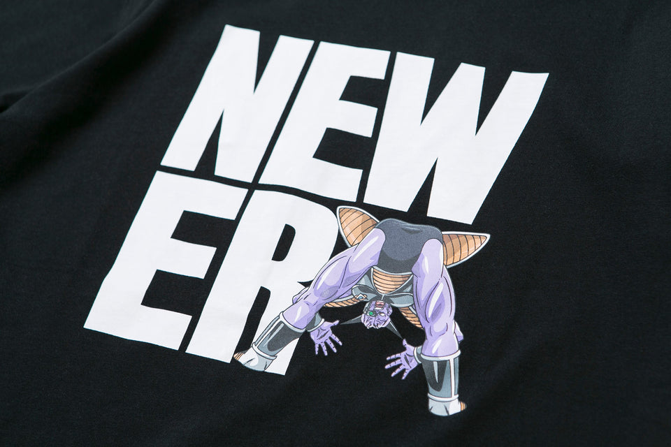 コットン Tシャツ ドラゴンボールZ ギニュー スクエアニューエラ ブラック