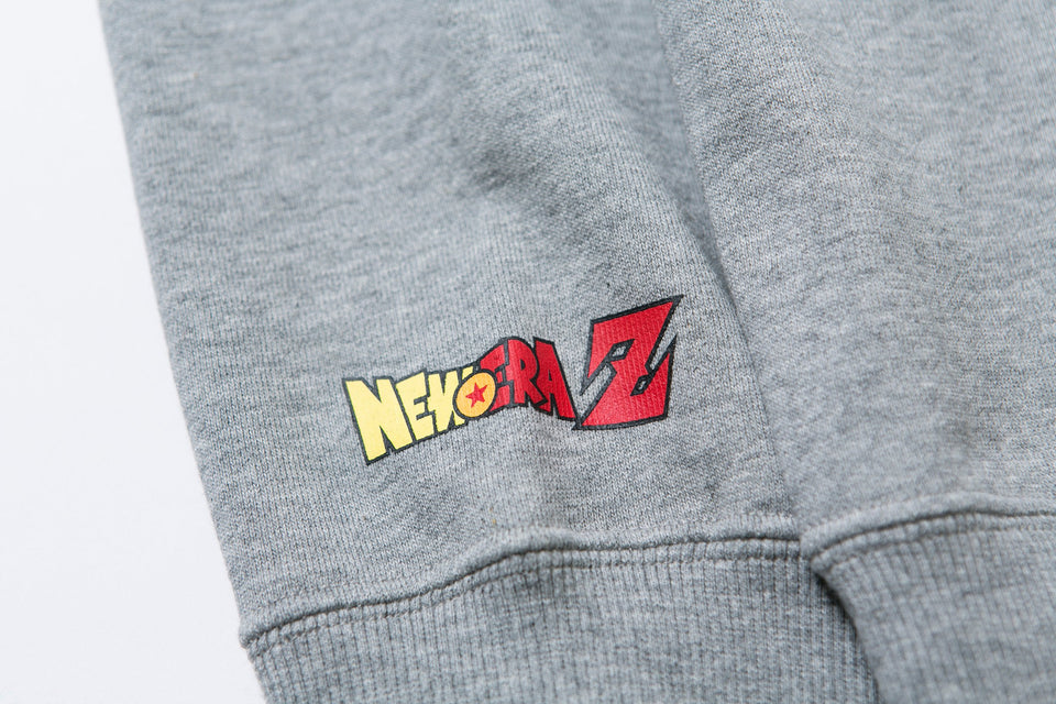 スウェット プルオーバーフーディー ドラゴンボールZ ギニュー スクエアニューエラ グレー