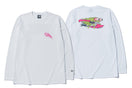 長袖 コットン Tシャツ Santa Cruz サンタクルーズ ホワイト