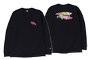 長袖 コットン Tシャツ Santa Cruz サンタクルーズ ブラック