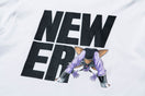 長袖 コットン Tシャツ ドラゴンボールZ ギニュー スクエアニューエラ ホワイト