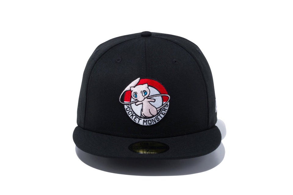 59FIFTY ポケモン ミュウ モンスターボール ブラック × マルチカラー