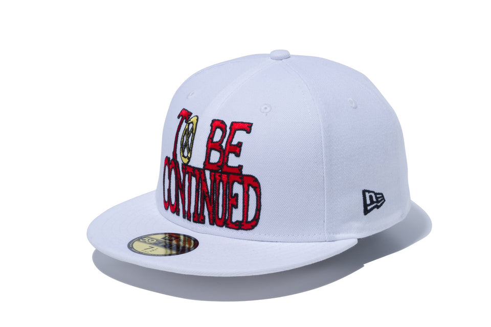 59FIFTY ONE PIECE ワンピース TO BE CONTINUED ホワイト