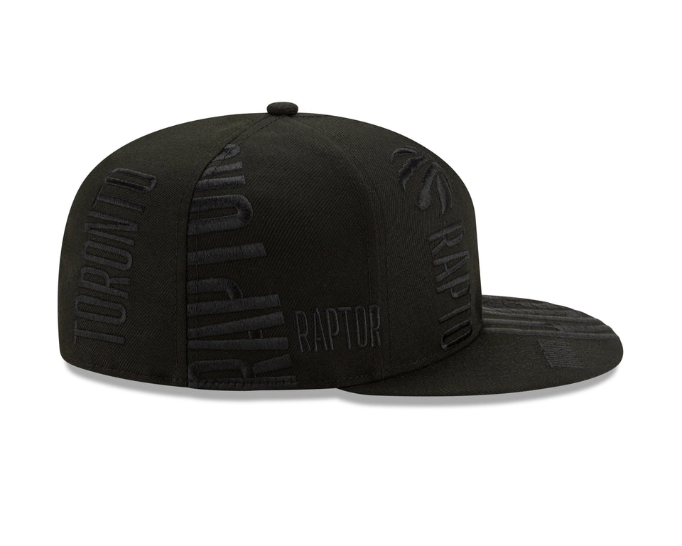 59FIFTY NBA TIP OFF トロント・ラプターズ ブラックオンブラック