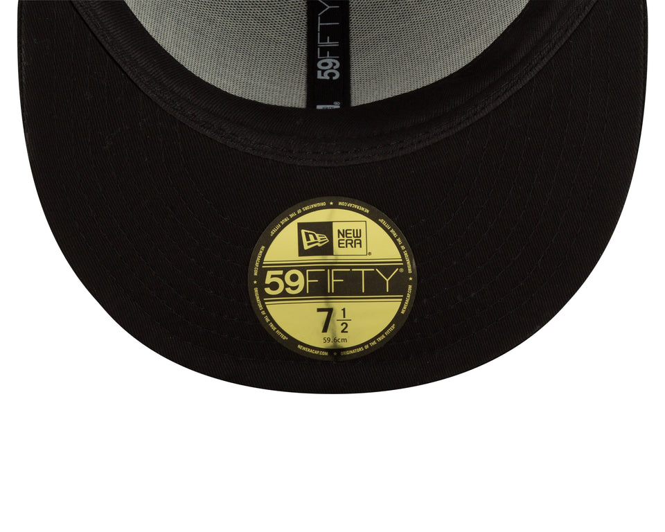 59FIFTY NBA TIP OFF トロント・ラプターズ ブラックオンブラック