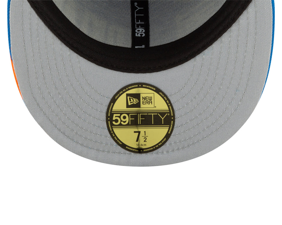 59FIFTY NBA TIP OFF オクラホマシティ・サンダー チームカラー