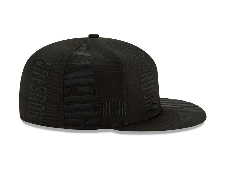 59FIFTY NBA TIP OFF ヒューストン・ロケッツ ブラックオンブラック