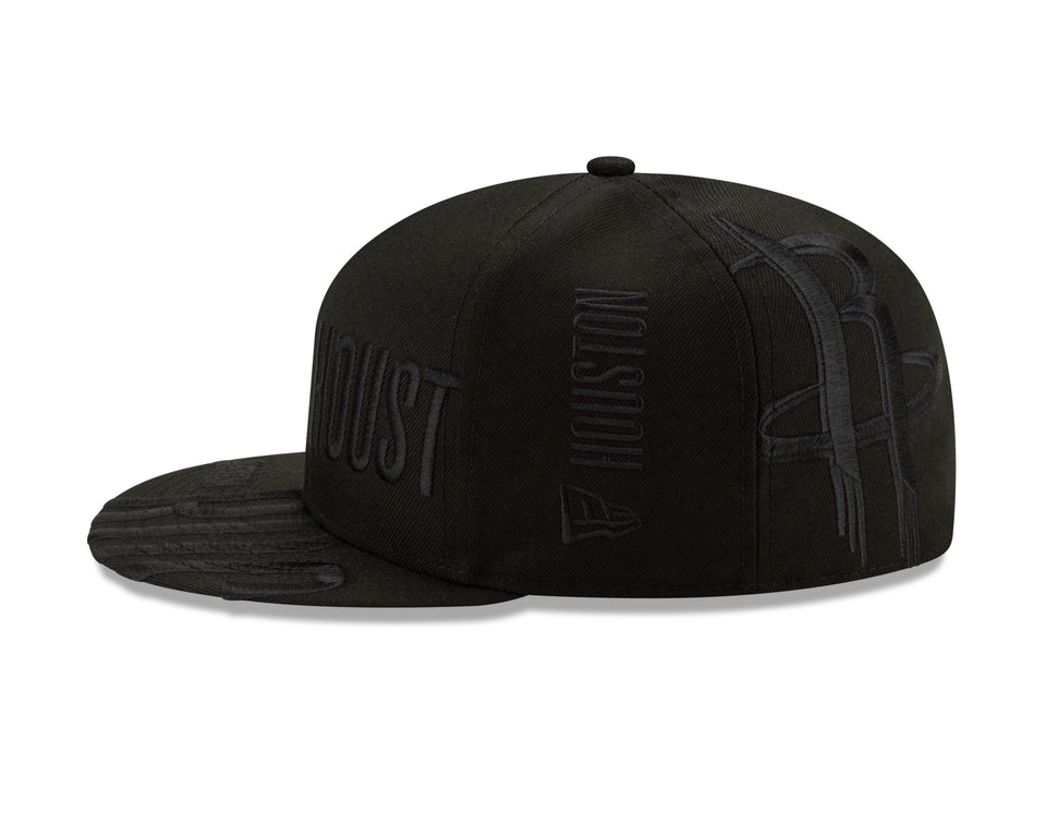 59FIFTY NBA TIP OFF ヒューストン・ロケッツ ブラックオンブラック