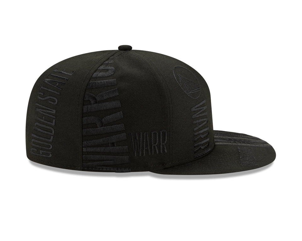 59FIFTY NBA TIP OFF ゴールデンステート・ウォリアーズ ブラックオンブラック