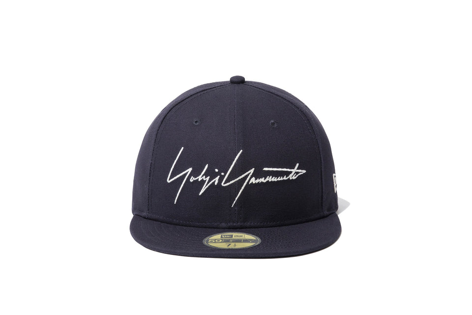 59FIFTY Yohji Yamamoto FW19 シグネチャーロゴ ダックネイビー × クローム