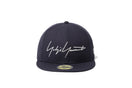 59FIFTY Yohji Yamamoto FW19 シグネチャーロゴ ダックネイビー × クローム