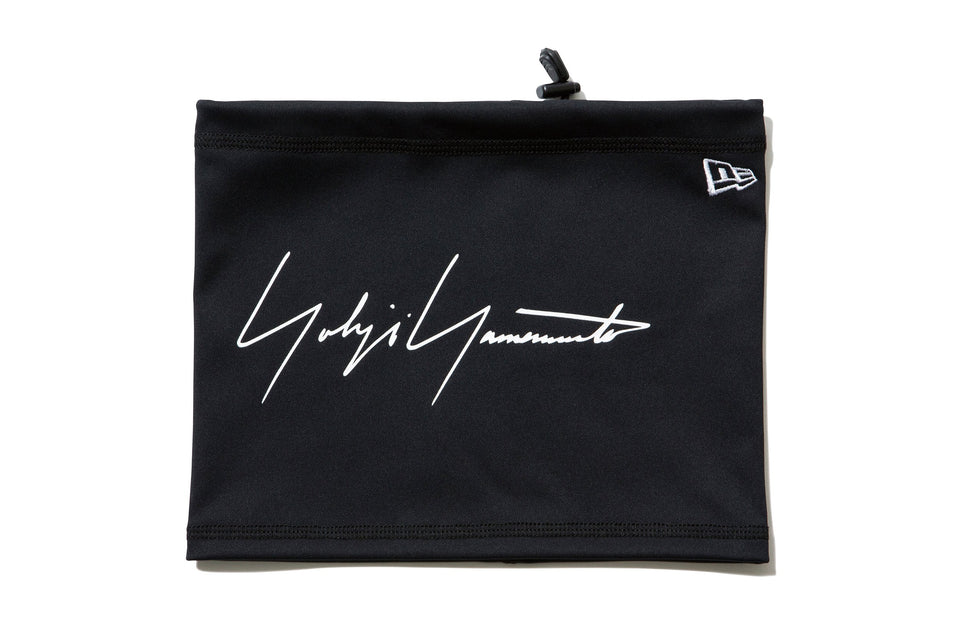 フリースネック ウォーマー ウインドストップ Yohji Yamamoto FW19 シグネチャーロゴ