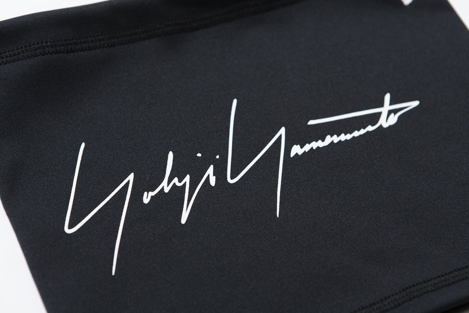 フリースネック ウォーマー ウインドストップ Yohji Yamamoto FW19 シグネチャーロゴ