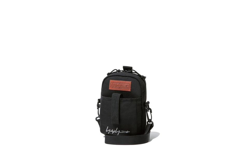 ショルダーポーチ 1.7L Yohji Yamamoto FW19 レザーパッチ ブラック