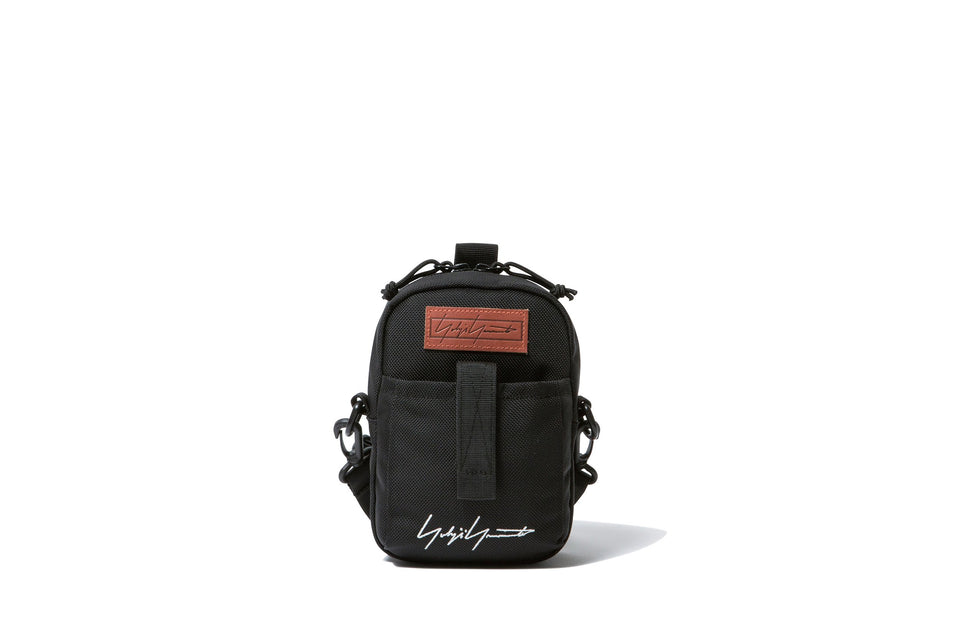 ショルダーポーチ 1.7L Yohji Yamamoto FW19 レザーパッチ ブラック