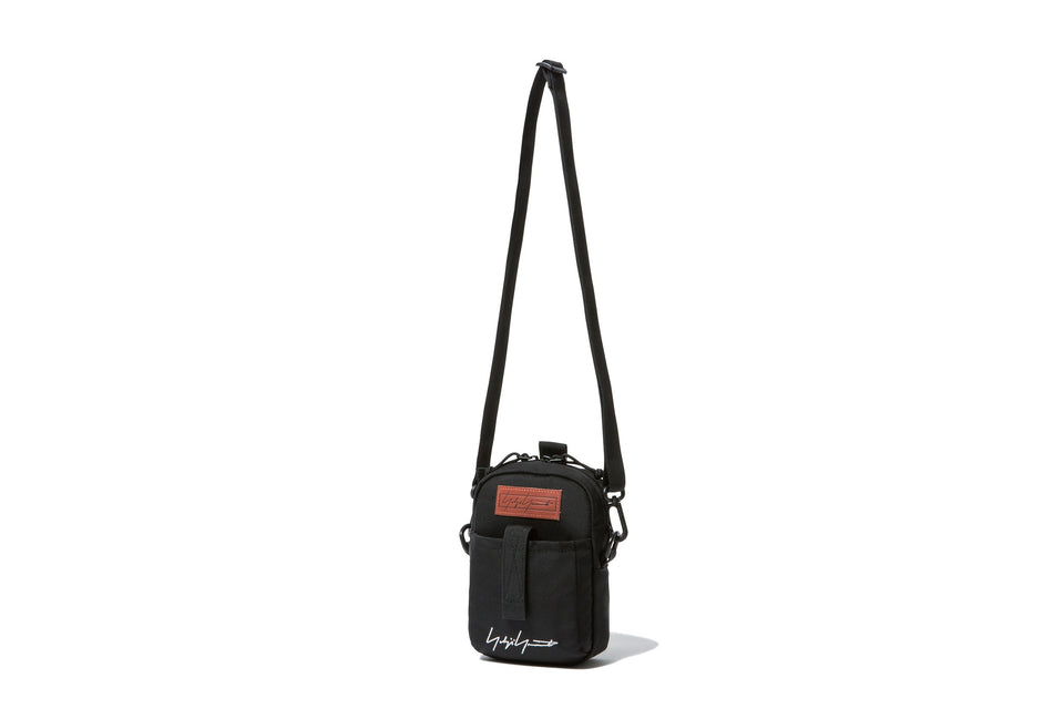ショルダーポーチ 1.7L Yohji Yamamoto FW19 レザーパッチ ブラック