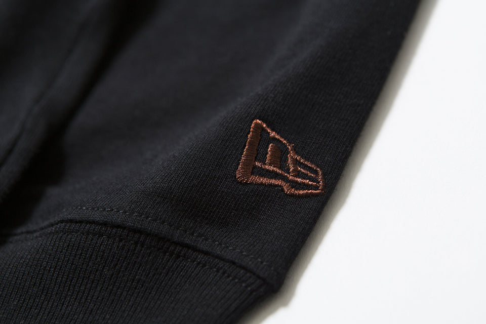 長袖 コットン Tシャツ Yohji Yamamoto FW19 シグネチャーロゴ ブラック