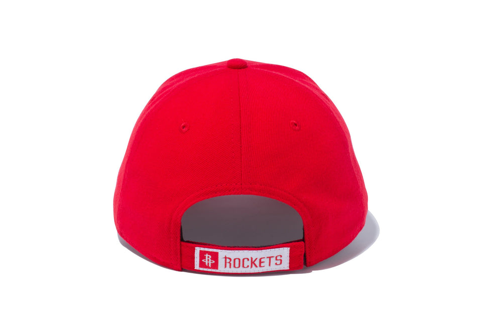 9FORTY ヒューストン・ロケッツ チームスローガン フロントドアレッド × スノーホワイト ドルフィングレー Mマルーン