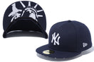 59FIFTY スタチューオブリバティ ニューヨーク・ヤンキース ネイビー × スノーホワイト