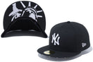 59FIFTY スタチューオブリバティ ニューヨーク・ヤンキース ブラック × スノーホワイト
