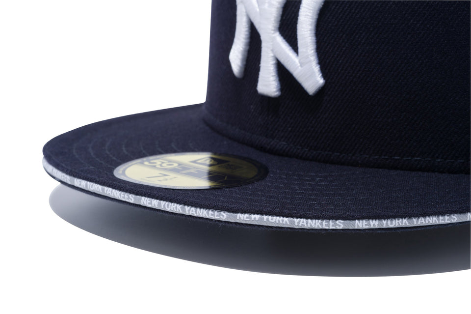 59FIFTY ニューヨーク・ヤンキース ネイビー × スノーホワイト グレーサンドイッチバイザー