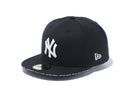59FIFTY ニューヨーク・ヤンキース ブラック × スノーホワイト ブラックサンドイッチバイザー