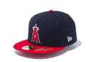 59FIFTY 大谷翔平コレクション ロサンゼルス・エンゼルス ネイビー × チームカラー スカーレットバイザー