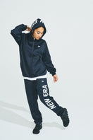 ウォームアップジャケット フードロゴ タイガーストライプラインカモネイビー × ホワイト 【 Performance Apparel 】