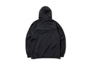ウォームアップジャケット フードロゴ ブラック × ブラック 【 Performance Apparel 】