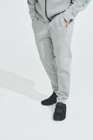 テックスウェット フルジップフーディージャケット ニューエラ フードロゴ グレー 【Performance Apparel】
