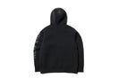 テックスウェット フルジップフーディージャケット ニューエラ フードロゴ ブラック 【Performance Apparel】