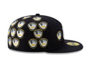 59FIFTY New Era x A Spike Lee Joint Collection スパイク・リー  ジョイント コレクション チャンピオンシップ ゴールドトリムグローブ