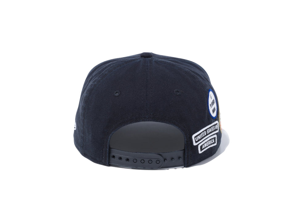 Youth 9FIFTY ワッペン UNITED STATE OF AMERICA ダックブラック
