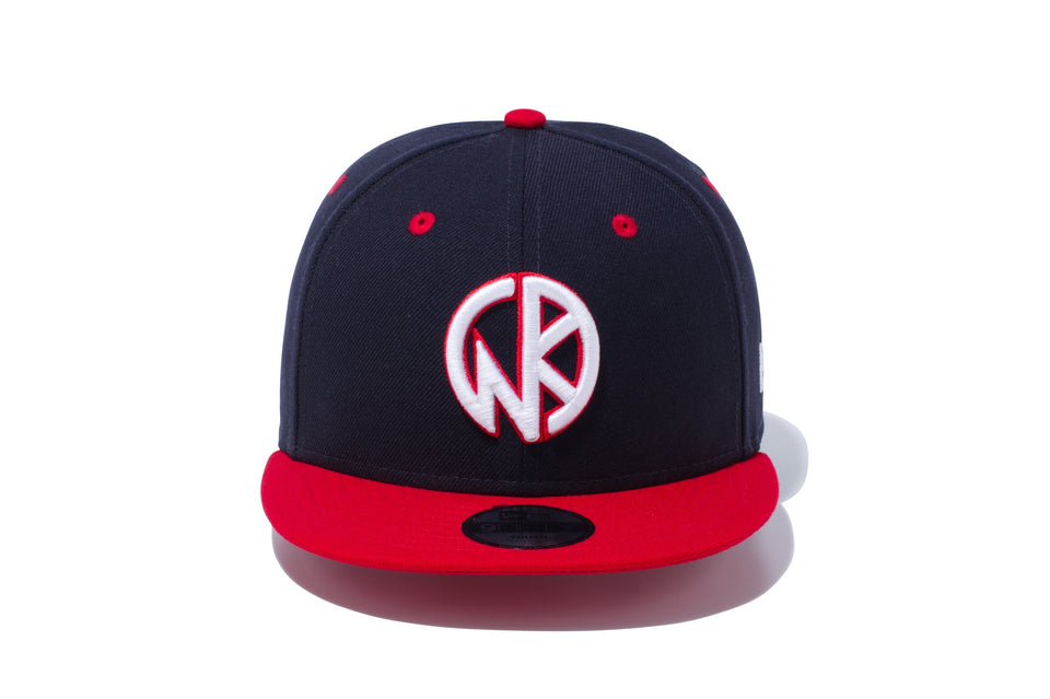 Youth 9FIFTY キン肉マン KINマーク 40th ネイビー スカーレットバイザー