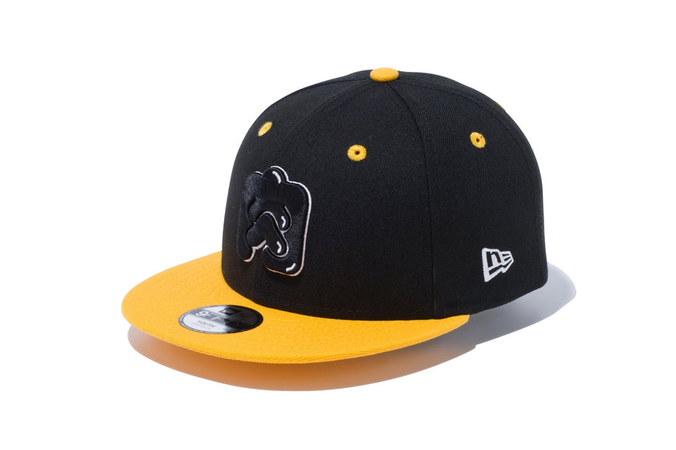 Youth 9FIFTY キン肉マン 肉マーク 40th ブラック Aゴールドバイザー