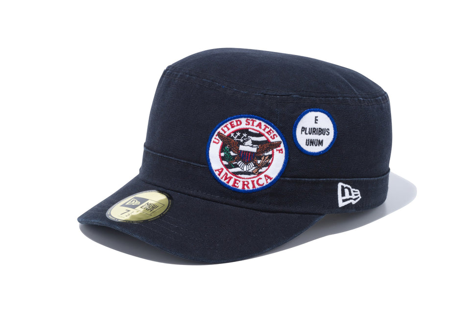 WM-01 ワッペン UNITED STATE OF AMERICA ダックブラック