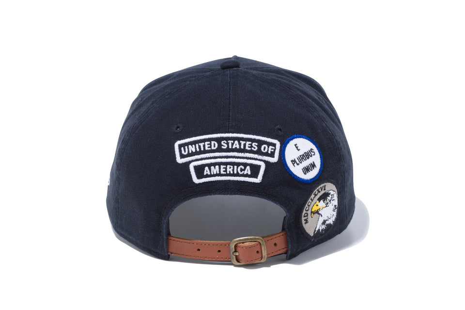9FORTY A-Frame ワッペン UNITED STATE OF AMERICA ダックブラック
