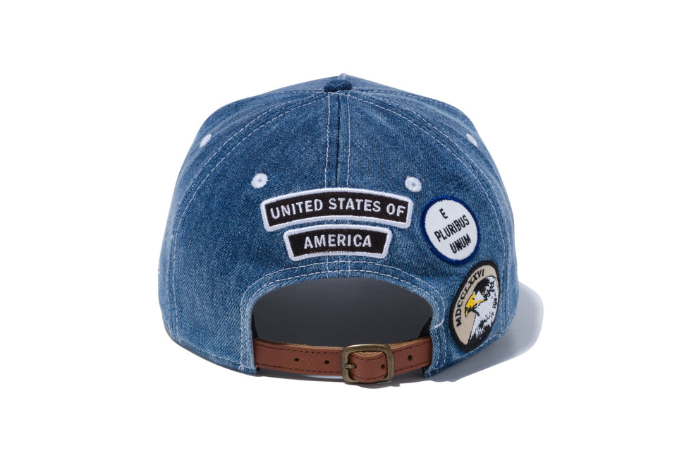 9FORTY A-Frame ワッペン UNITED STATE OF AMERICA ウォッシュドデニム