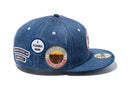 59FIFTY ワッペン UNITED STATE OF AMERICA ウォッシュドデニム