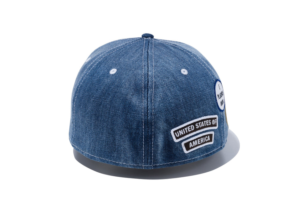 59FIFTY ワッペン UNITED STATE OF AMERICA ウォッシュドデニム