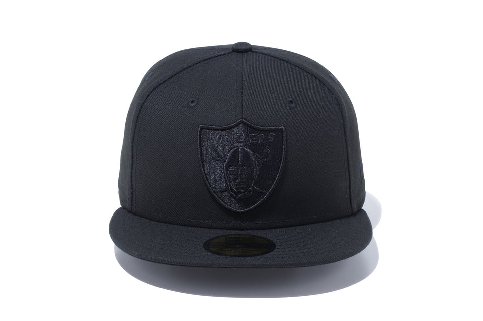 59FIFTY オークランド・レイダース ブラック × ブラック