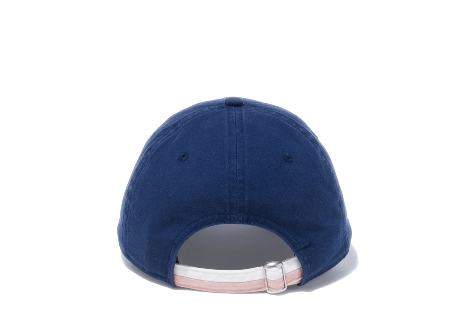 【ストア限定】 9THIRTY キャンバス 2トーンストラップ ネイビー ピンク/ホワイト