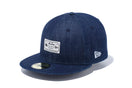 59FIFTY ウーブンパッチ インディゴデニム