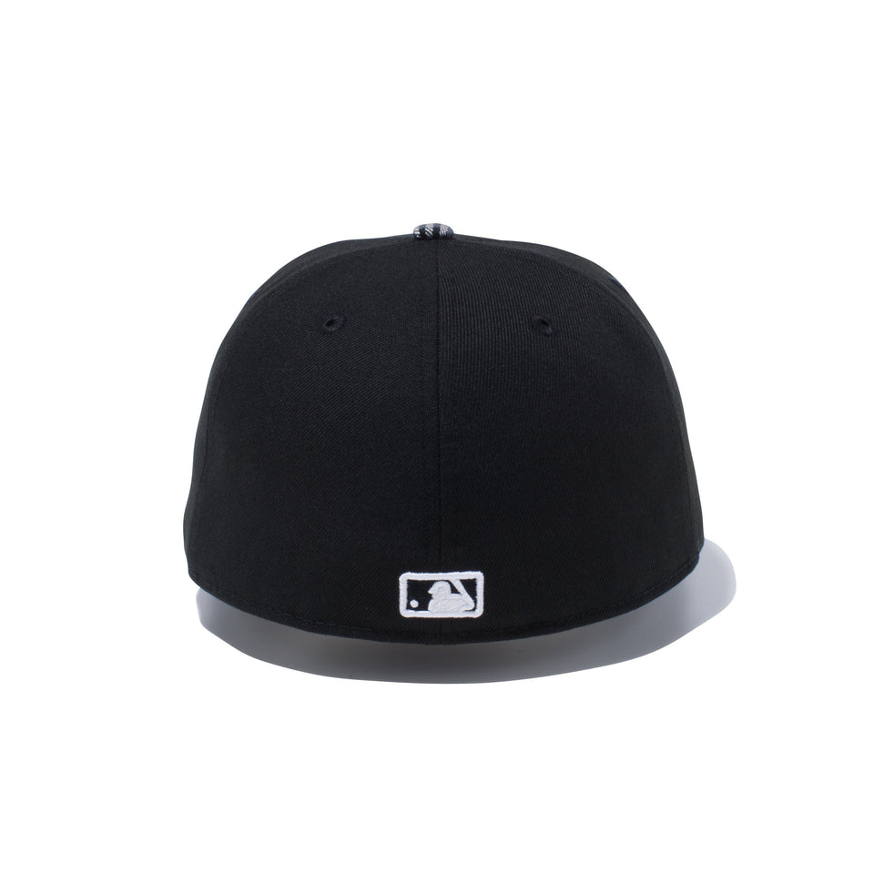 59FIFTY タータンチェック ニューヨーク・ヤンキース ブラック ブラックチェックバイザー